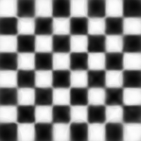 checkerboard deck rendered by real PowerPoint